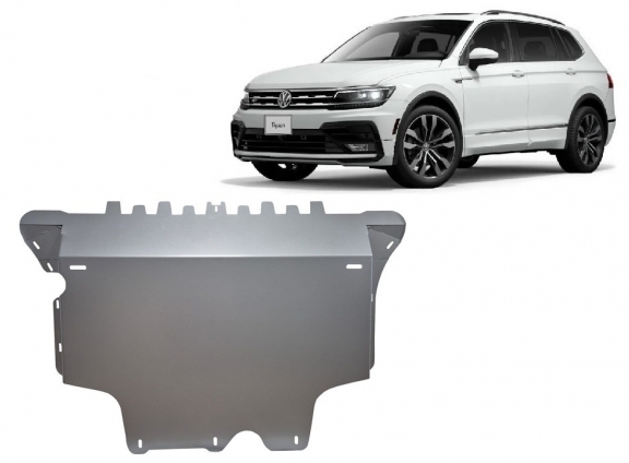 Piastra paramotore di alluminio VW Tiguan