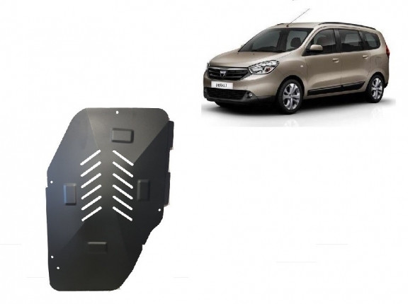 Protezione di acciaio per il serbatoio Dacia Lodgy