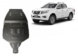Protezione di acciaio per il cambio Nissan Navara NP300 - D23
