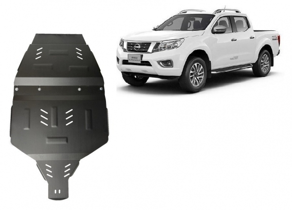 Protezione di acciaio per il cambio Nissan Navara NP300 - D23