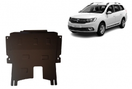 Piastra paramotore di acciaio Dacia Logan MCV