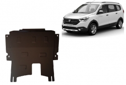 Piastra paramotore di acciaio Dacia Lodgy Stepway