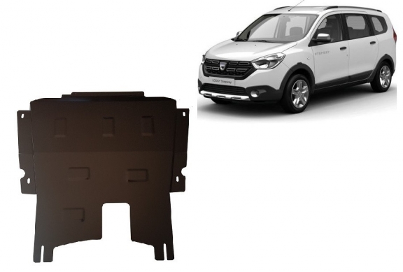 Piastra paramotore di acciaio Dacia Lodgy Stepway
