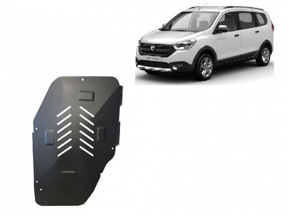 Protezione di acciaio per il serbatoio Dacia Lodgy Stepway