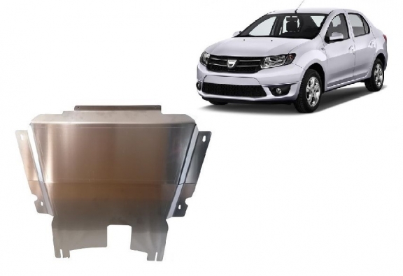 Piastra paramotore di alluminio DACIA LOGAN 2