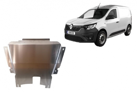 Piastra paramotore di alluminio Renault Express