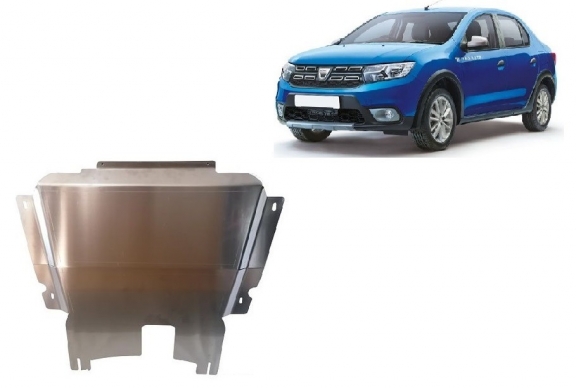 Piastra paramotore di alluminio Dacia Logan Stepway