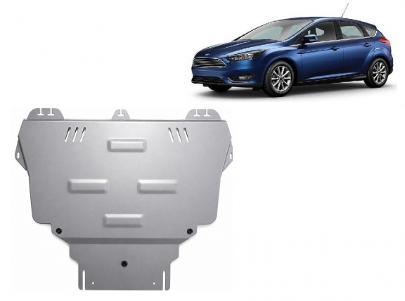 Piastra paramotore di Alluminio Ford Focus
