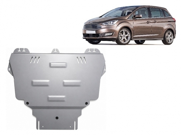 Piastra paramotore di Alluminio Ford C-max