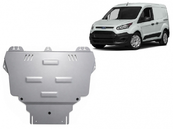 Piastra paramotore di Alluminio Ford Transit Connect