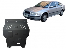 Piastra paramotore di acciaio Skoda Octavia 1