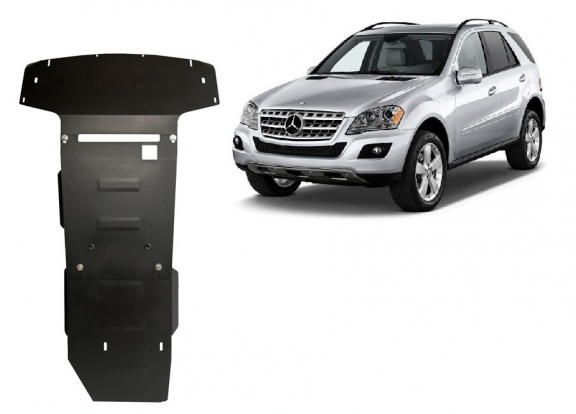 Piastra paramotore di acciaio Mercedes ML W164