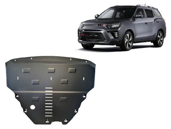 Piastra paramotore di acciaio SsangYong  Tivoli