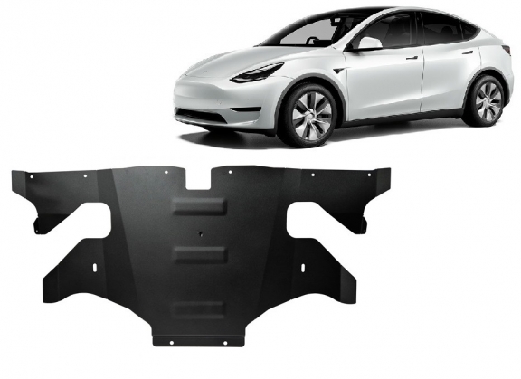 Protezione motore elettrico posteriore Tesla Model Y AWD
