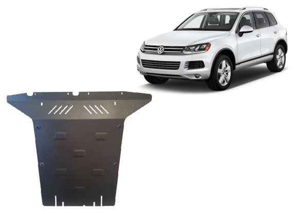 Piastra paramotore di acciaio VW Touareg 7P