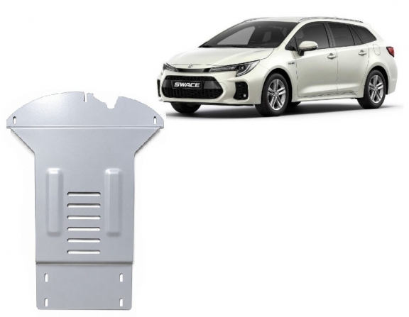 Protezione / blocco catalizzatore in alluminio per Suzuki Swace