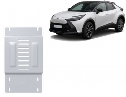 Protezione / blocco catalizzatore in alluminio per Toyota C-HR