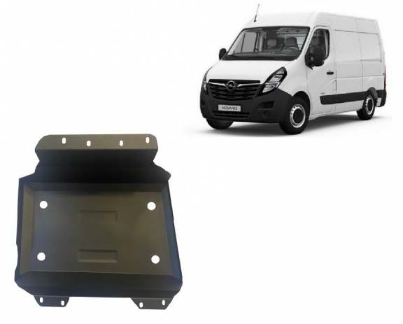 Protezione di acciaio per il serbatoio Opel Movano C 