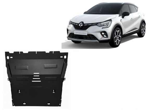 Piastra paramotore di acciaio Renault Captur