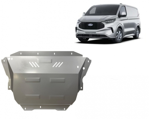 Piastra paramotore di alluminio Ford Tourneo Custom PHEV