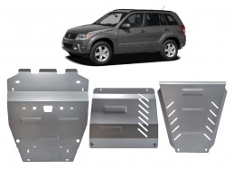 Piastra paramotore di acciaio Suzuki Grand Vitara - pacchetto promozionale alluminio