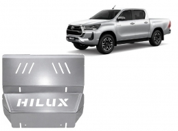 Protezione di alluminio per il radiatore Toyota Hilux Invincible