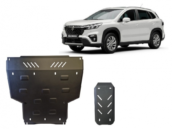 Piastra paramotore di acciaio Suzuki S-Cross - pacchetto promozionale