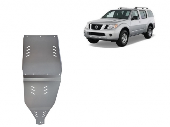 Protezione di alluminio  per il cambio Nissan Pathfinder