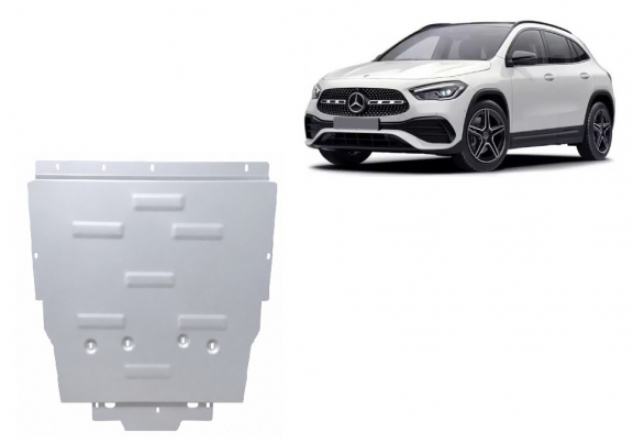 Piastra paramotore di alluminio Mercedes GLA