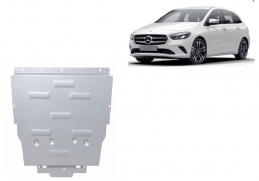 Piastra paramotore di alluminio Mercedes B-Classe