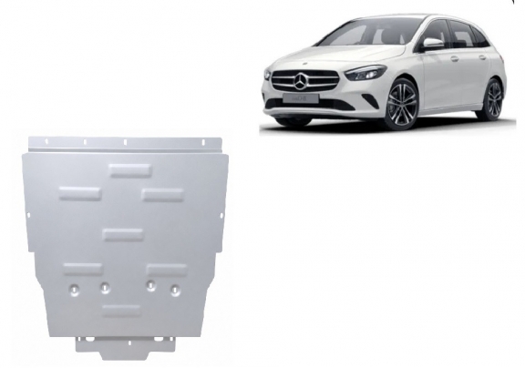 Piastra paramotore di alluminio Mercedes B-Classe