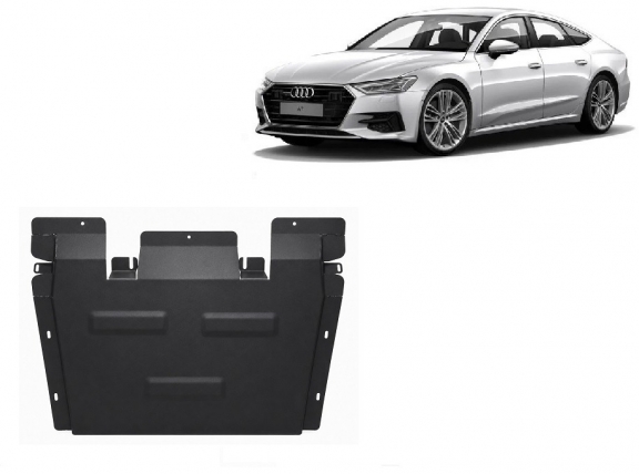 Protezione di acciaio per il cambio Audi A7 A7