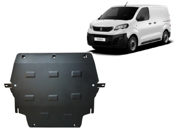 Piastra paramotore di acciaio Peugeot Expert