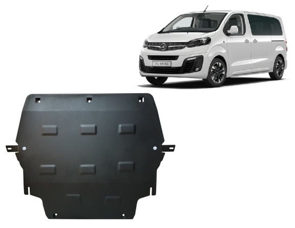 Piastra paramotore di acciaio Opel Zafira Life