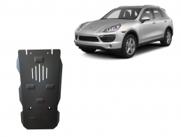 Protezione di acciaio per il cambio Porsche Cayenne