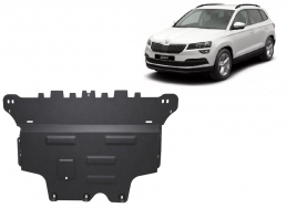 Piastra paramotore di acciaio Skoda Karoq 