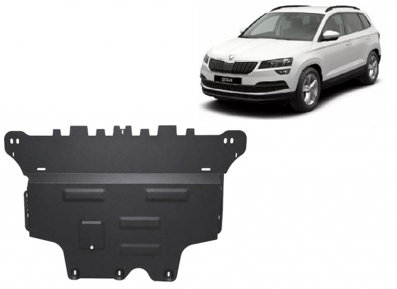 Piastra paramotore di acciaio Skoda Karoq 