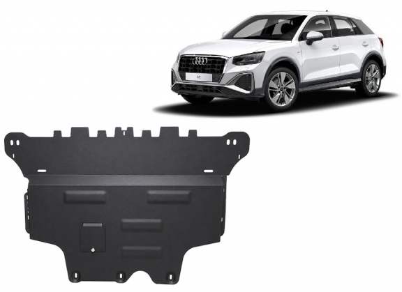 Piastra paramotore di acciaio Audi Q2 
