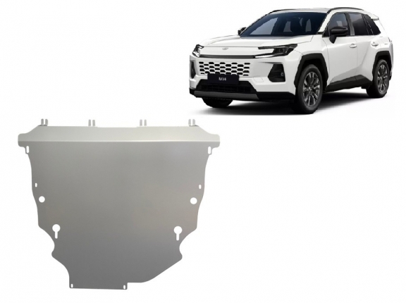Piastra paramotore di alluminio Toyota RAV4