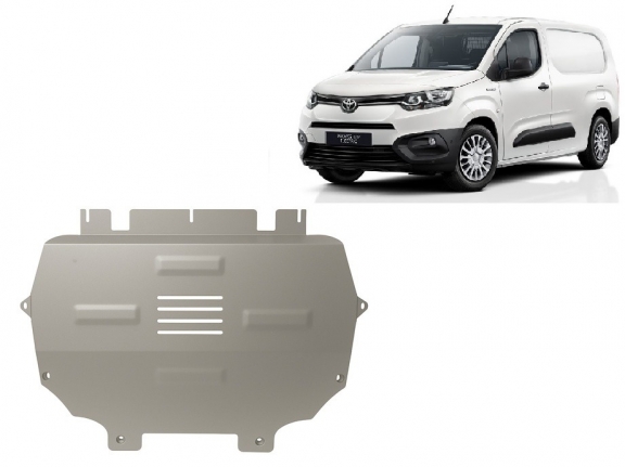 Piastra paramotore di Alluminio Toyota Proace City