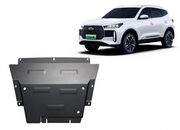 Piastra paramotore di acciaio Chery Tiggo 4