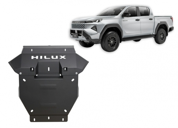 Piastra paramotore di acciaio Toyota Hilux EV