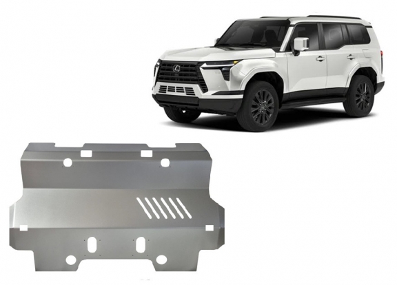 Protezione di alluminio per il radiatore Lexus GX