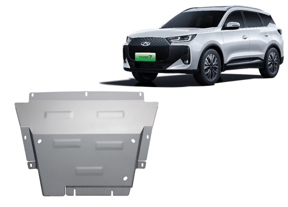 Piastra paramotore di alluminio Chery Tiggo 7