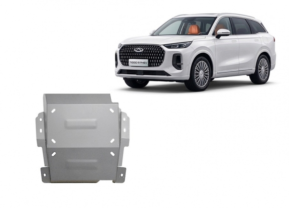 Protezione di alluminio per il differenziale  Chery Tiggo 9