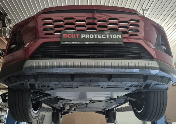 Piastra paramotore di alluminio Toyota RAV4