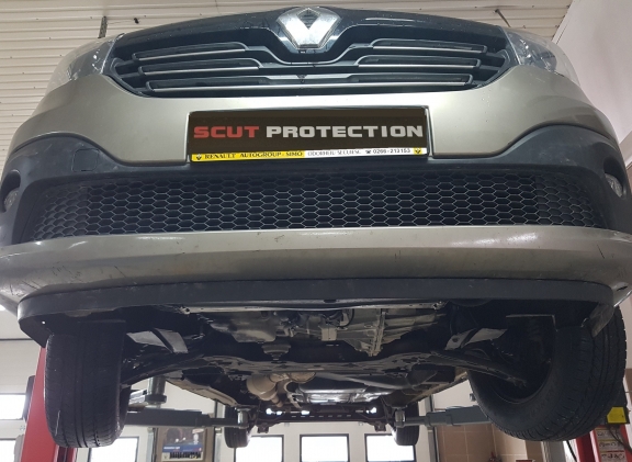 Piastra paramotore di acciaio Renault Trafic 3 