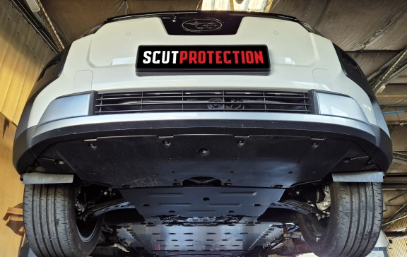 Piastra paramotore di acciaio Subaru Soltera