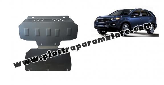 Piastra paramotore di acciaio Kia Sorento
