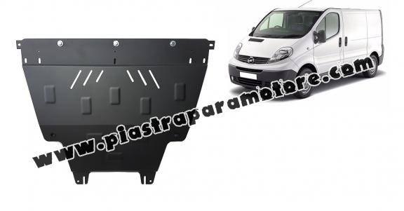 Piastra paramotore di acciaio Opel Vivaro A 